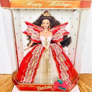 Barbie 1997 Special Edition Happy Holidays Doll New Minor Box Damage 17832